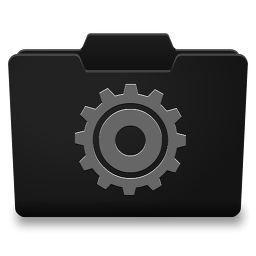 Black Grey Options Icon 256x256 png